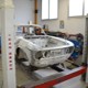 Telaio dell'Alfa 1750 GT all'inizio del restauro 2